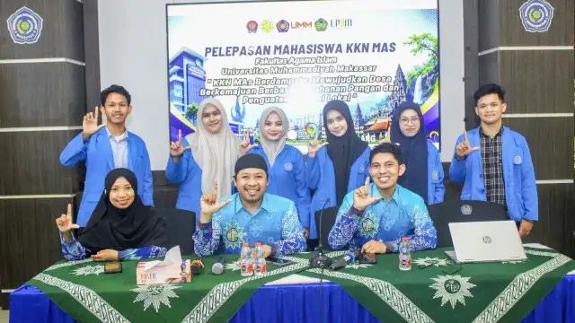Resmi Dilepas, 6 Mahasiswa PBA Unismuh Makassar  Ikuti KKN MAS 2026 di Kabupaten Malang