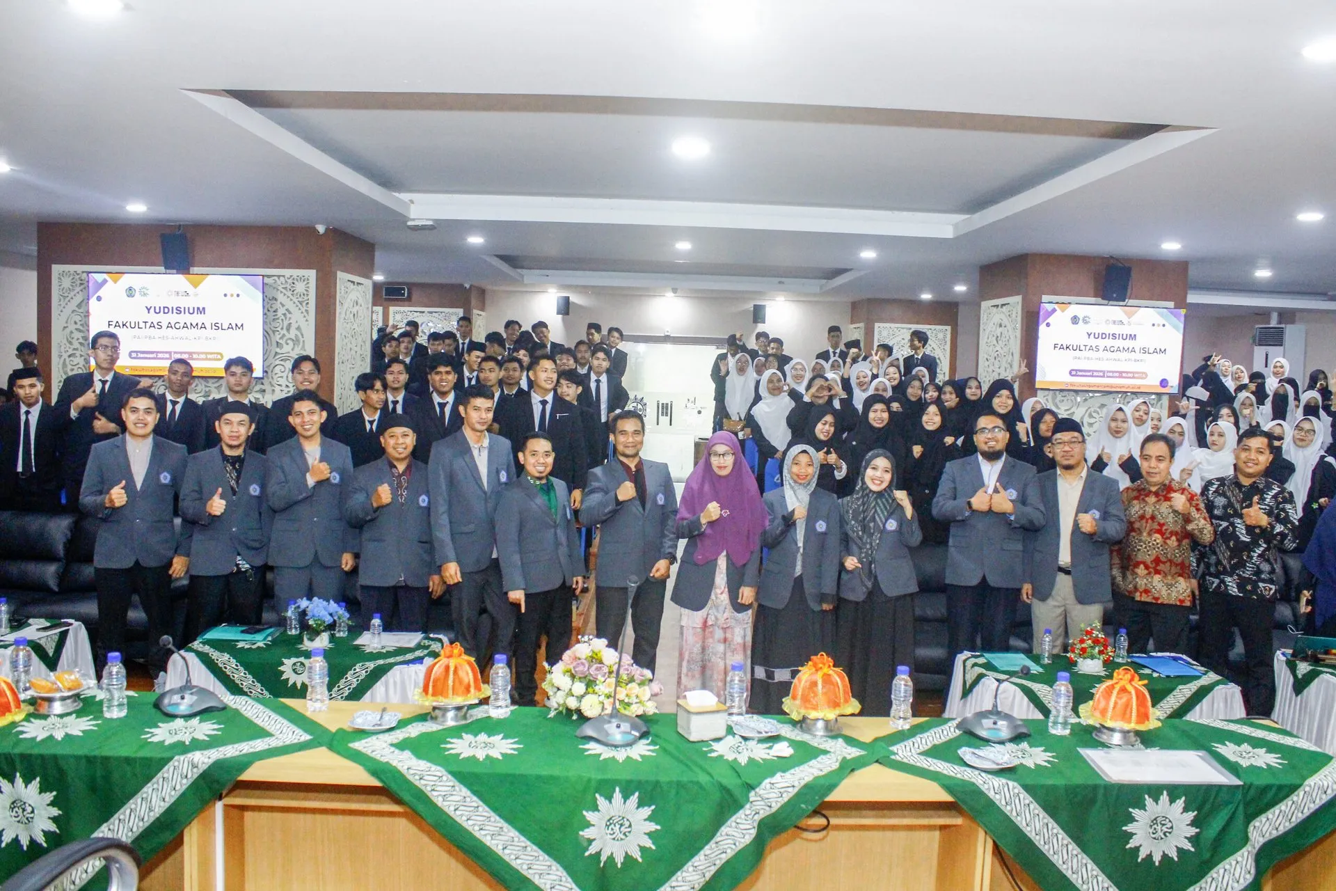 FAI Unismuh Makassar Yudisium 159 Mahasiswa dari Enam Program Studi