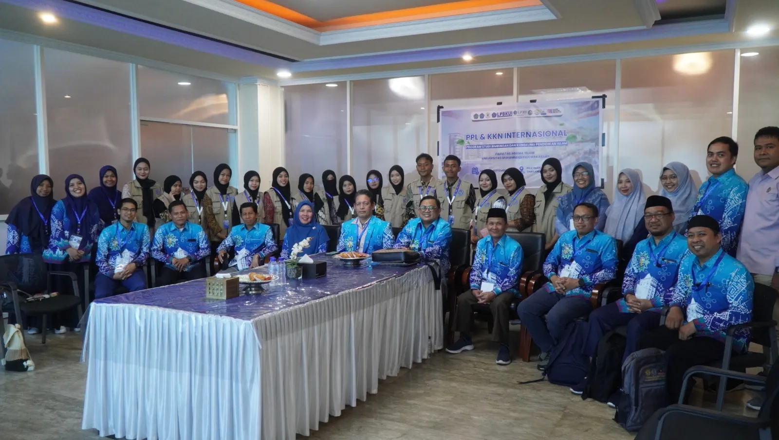 FAI Unismuh Lepas Mahasiswa KKN Internasional ke Yala, Thailand