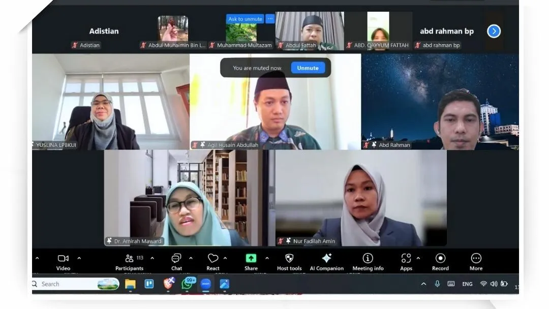 Fakultas Agama Islam Unismuh Makassar–Fakulti Pengajian Bahasa Utama USIM Malaysia Gelar International Guest Lecture Bertema Language and Literature