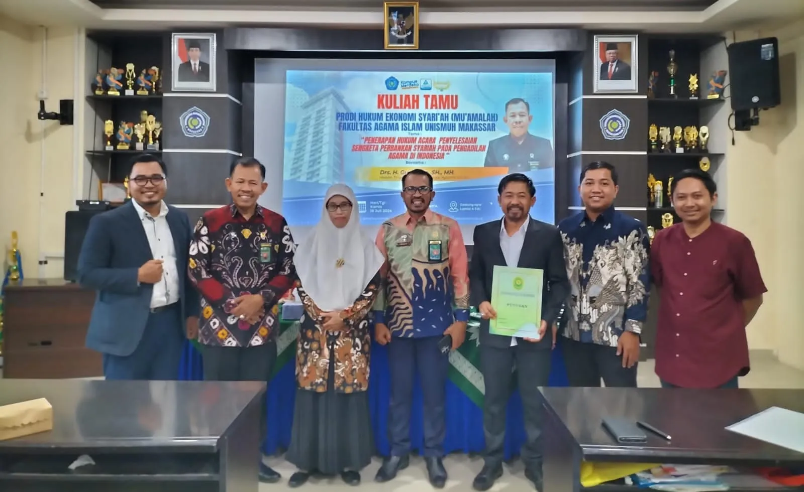 Persiapan Praktik Kerja Lapangan: Mahasiswa HES FAI Unismuh Makassar Ikuti Pembekalan
