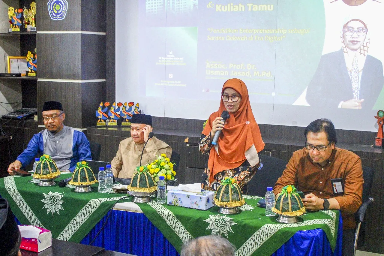 Kuliah Tamu FAI Unismuh Makassar: Pengembangan Entrepreneurship dalam Dakwah Digital