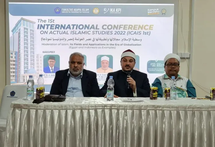 Konferensi Internasional FAI Unismuh Bersama Guru Besar Universitas Al-Azhar Mesir