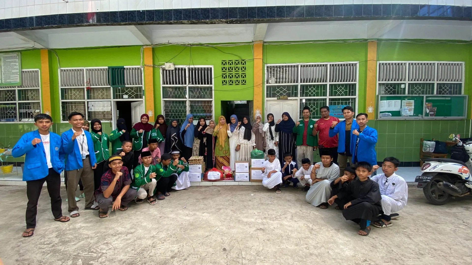 Mahasiswa PPL FAI Unismuh Gelar Bakti Sosial di Panti Asuhan Amrullah Aisyiyah Gowa