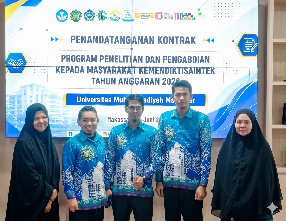 Lima Dosen FAI Unismuh Makassar Ukir Prestasi, Raih Pendanaan Hibah Kemendiktisaintek 2026
