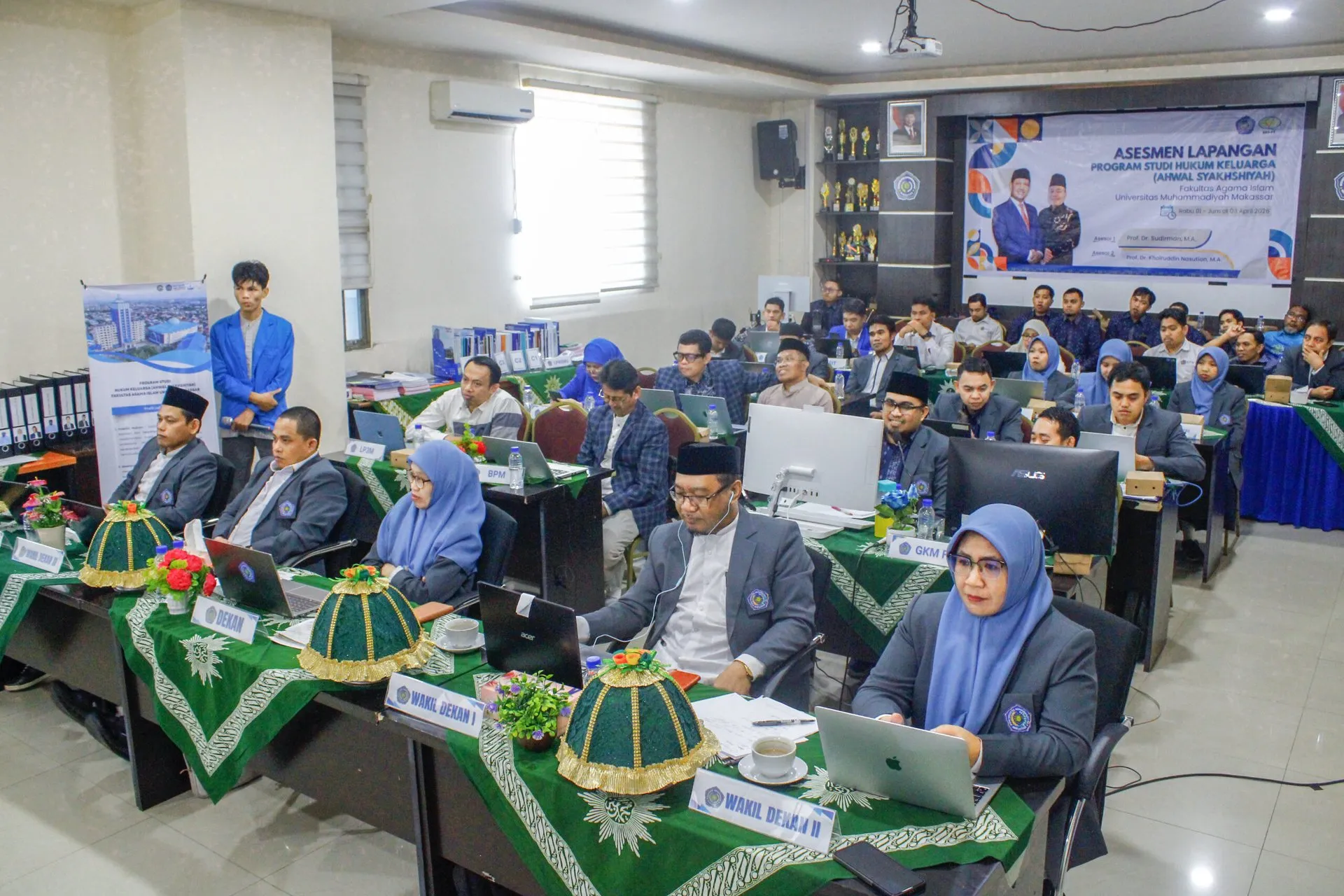 Prodi Hukum Keluarga FAI Unismuh Jalani Asesmen Lapangan Daring, Targetkan Akreditasi Unggul
