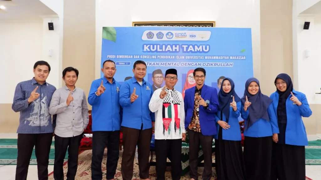 Prodi BKPI FAI Unismuh Makassar Gelar Kuliah Tamu: Sehatkan Mental dengan Dzikir